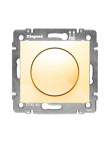 Поворотный светорегулятор 40-400Вт Legrand Valena слоновая кость 774161