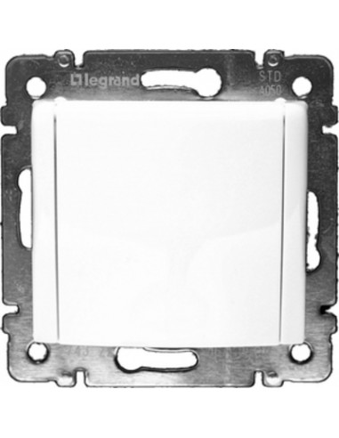 Розетка 2К+3 нем. ст. с крышкой Legrand Valena (10 шт.) белая 774422