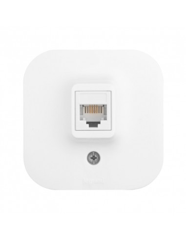 Розетка телефонная RJ11 Legrand 782214 белый