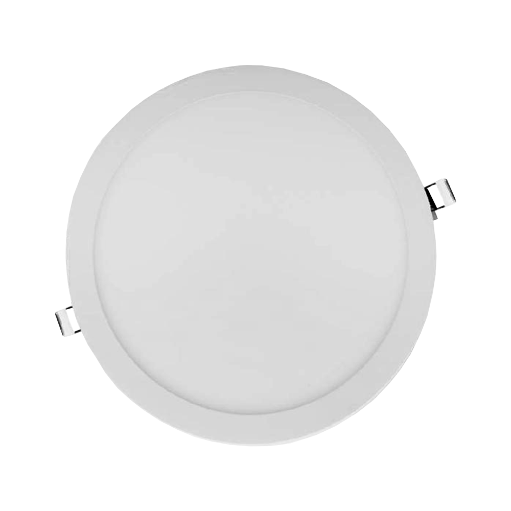 Светодиодный врезной светильник круглый, 24W 165-265V, 6500K, алюминиевый корпус, IP20, TM "SOKOL"