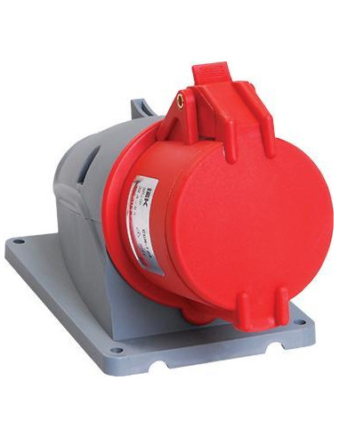 Розетка стационарная ССИ-125 32А-6ч/200/346-240/415В 3Р+РЭ+N IP44 MAGNUM ИЭК