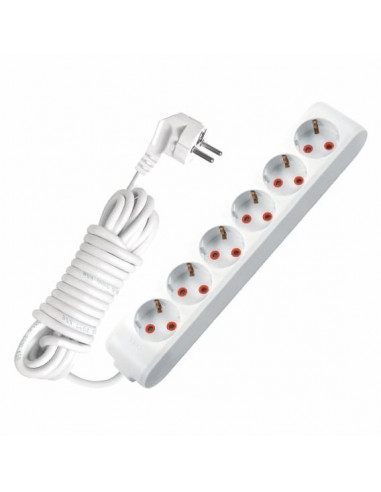 Удлинитель 6гн 3м с заземлением VIKO Multi-Let