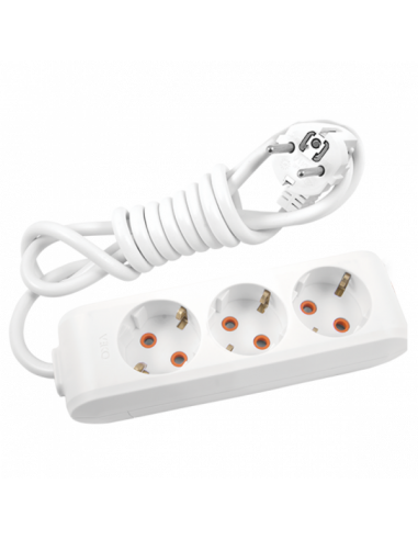 Удлинитель три гнезда с заземлением 3м Multi-Let 90114303