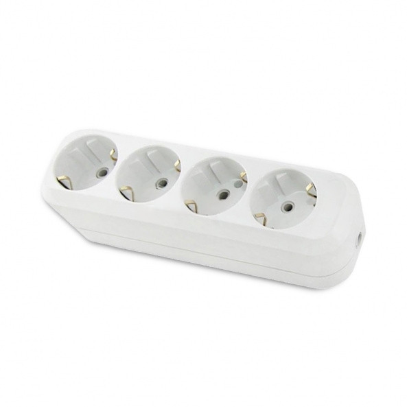 Колодка 4'а с заземлением Almera (25)