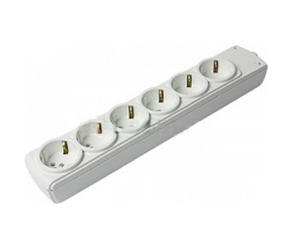 Колодка 6'а с заземлением Almera (25)