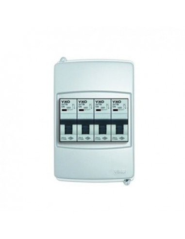 Щиток 3-4 авт наружный без дверец VIKO Lotus 90914003