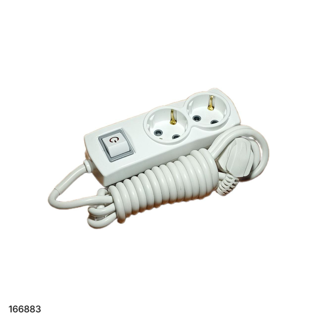 Удлинитель 2 гн с/с + выключатель ПВС 3х1 5м, SOKOL