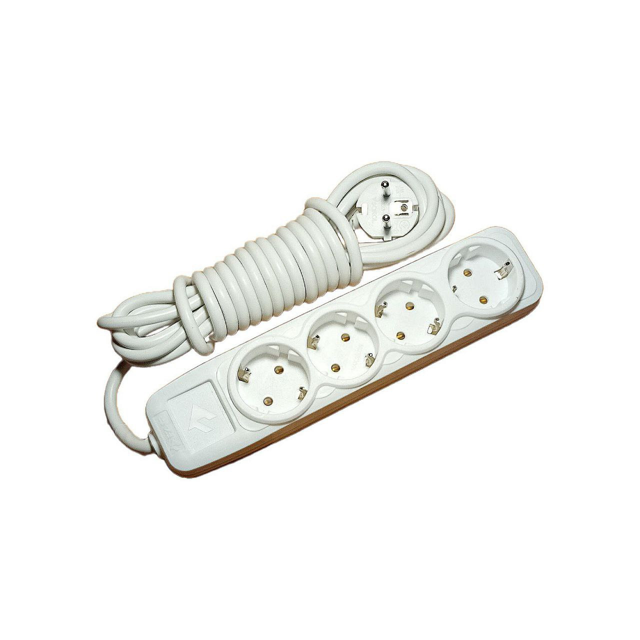 Удлинитель 4 гн с/с 5 м, SOKOL