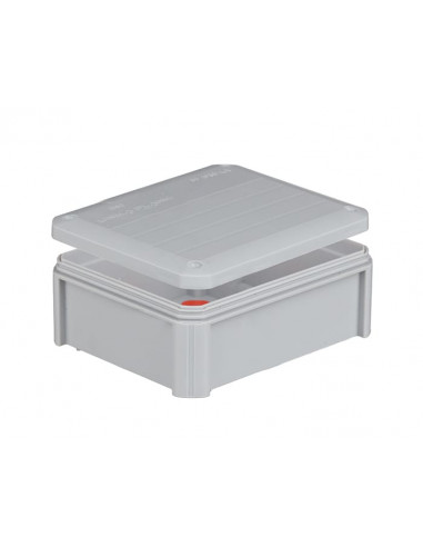 Коробка распред.наруж. UNIKA PLANK полипроп.самозатух.850°С IP55 150х100х60мм со сплошными стенками IB1003