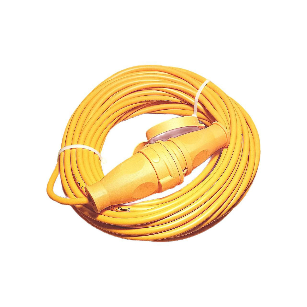 Удлинитель 1 гн б/с ПВС 2х1,5 20м, SOKOL