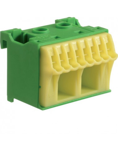 KN10E QiuckConnect PE- клемма 2х16мм2 + 8х4 мм2, ширина 45 мм