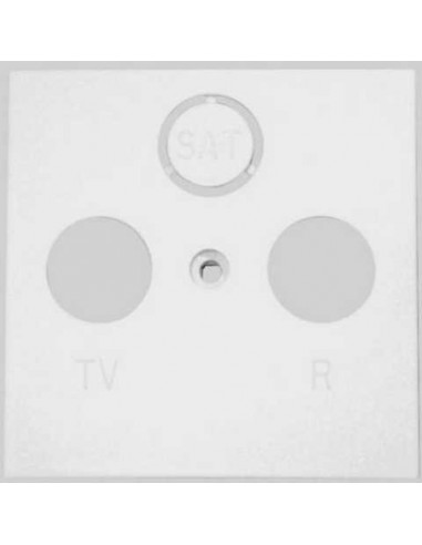Панель TV+R+SAT Fiorena 22004202 белый