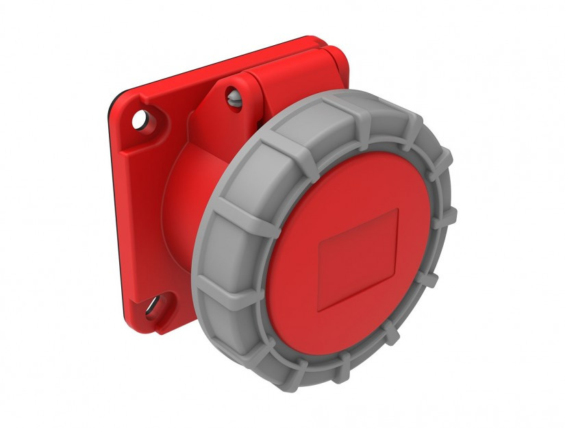 BC1-1504-7413 380V 4*16A Розетка щитовая (полиамид) IP67 (6)