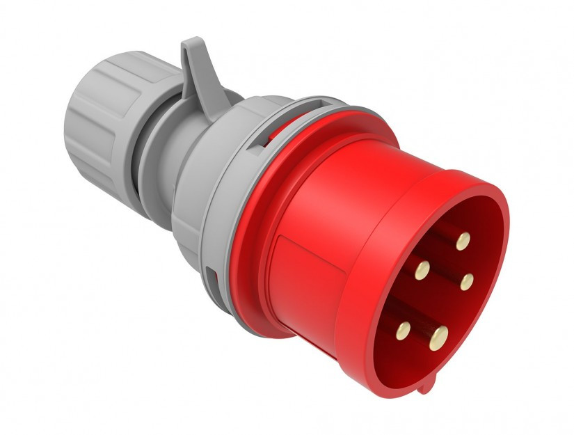 BC1-1505-2011 380V 3P+E+N 16A Вилка (полиамид) IP44 (8)