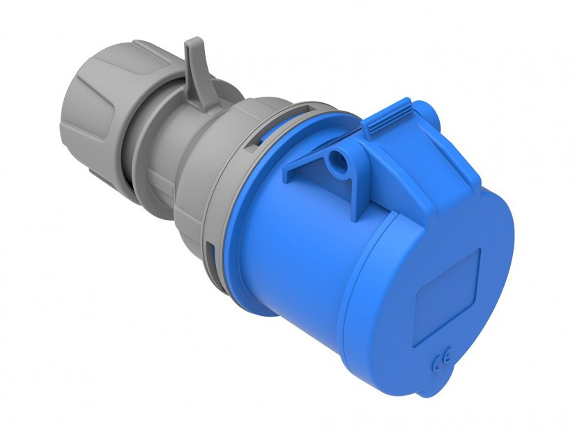 BC1-3403-2312 220V 3*32A Разъем (полиамид) IP44 (8)