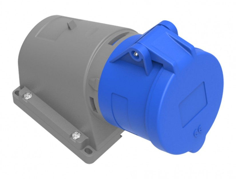 BC1-3403-2535 220V 3*32A Розетка настенная 90 (полиамид) IP44 (3)